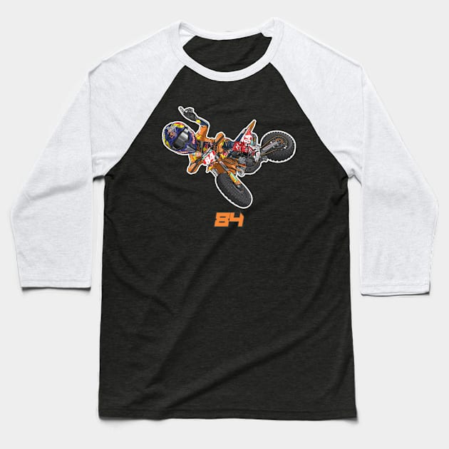 Jeffrey Herlings Cartoon Baseball T-Shirt by lavonneroberson